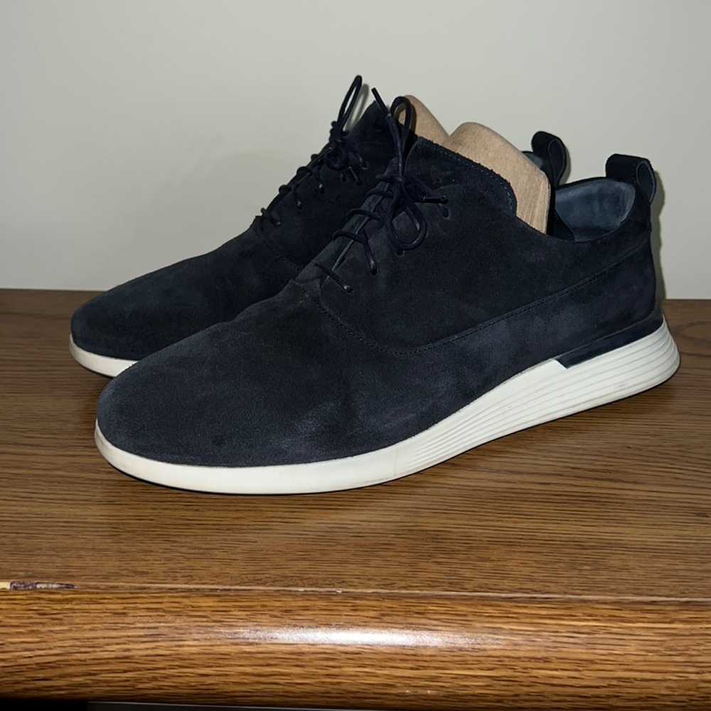 Wolf and Shepherd Crossover Longwing Blucher Shoes | Navy | Size 10 | Excellent